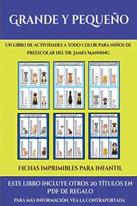 Fichas imprimibles para infantil (Grande y pequeño)