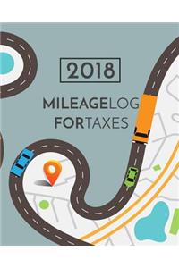 2018 Mileage Log For Taxes