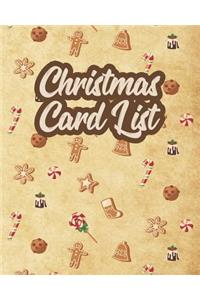 Christmas Card List