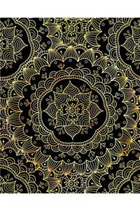 Bullet Journal Notebook Flower Mandala Pattern 9
