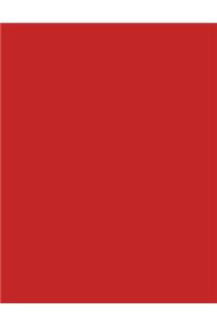 Red 101 - Lined with Margins Notebook (Wide)