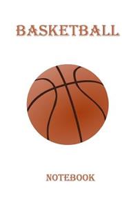 Basketball Notebook (6 x 9 inches, 50 sheets)