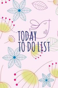 Today To Do List