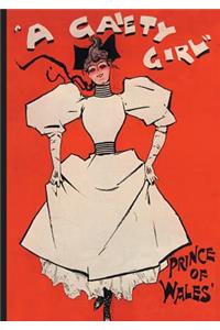 Carnet Ligné Ligné Affiche Gaiety Girl