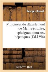 Muscinées Du Département de Maine-Et-Loire, Sphaignes, Mousses, Hépatiques