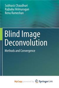 Blind Image Deconvolution