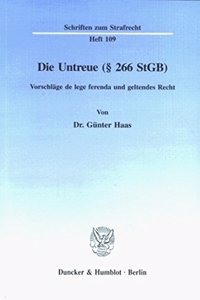 Die Untreue ( 266 Stgb)