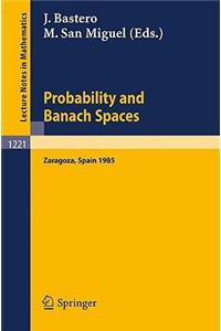 Probability and Banach Spaces