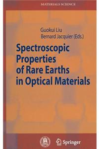 Spectroscopic Properties of Rare Earths in Optical Materials