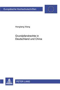 Grundpfandrechte in Deutschland Und China
