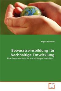 Bewusstseinsbildung für Nachhaltige Entwicklung