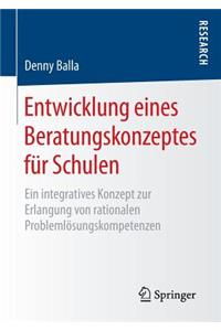 Entwicklung Eines Beratungskonzeptes Für Schulen