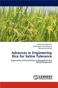 Advances in Engineering Rice for Saline Tolerance