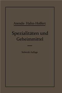 Spezialitäten Und Geheimmittel
