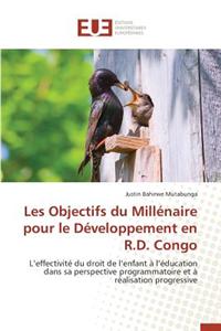 Les Objectifs Du Millénaire Pour Le Développement En R.D. Congo