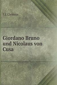 Giordano Bruno und Nicolaus von Cusa