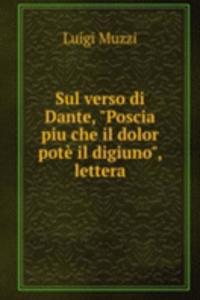 Sul verso di Dante, 