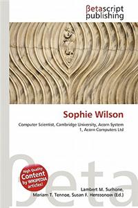 Sophie Wilson