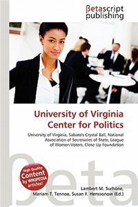 University of Virginia Center for Politics