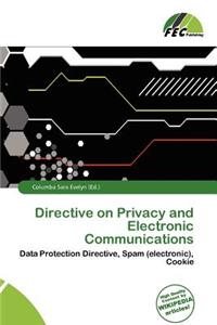 Directive on Privacy and Electronic Communications