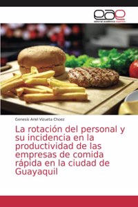 La rotación del personal y su incidencia en la productividad de las empresas de comida rápida en la ciudad de Guayaquil