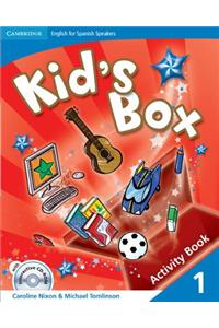 Kid's Box for Spanish Speakers Level 1 Activity Book with CD-ROM and Language Portfolio