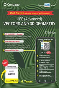 JEE (Advanced) Vectors and 3D Geometry with Free Online Assessments and Digital Content 2023