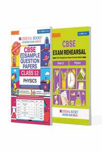 Oswaal CBSE Sample Question Papers & Exam Rehearsal Class 12 Physics (Set of 2 Books) For 2025 Board Exam