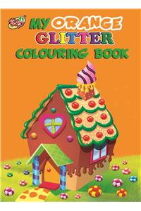 My Orange Glitter Colouring Book