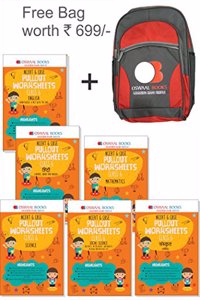 Oswaal NCERT & CBSE Pullout Worksheets Class 6 (Set of 6 Books) Hindi, English, Math, Science, Social Science & Sanskrit (For March 2020 Exam)(Free Bag worth INR 699)
