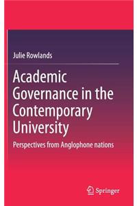 Academic Governance in the Contemporary University