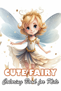 Cute Fairy Coloring Book for Kids