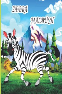 Zebra Malbuch