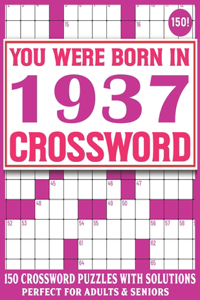 Born In 1937 Crossword Puzzle Book