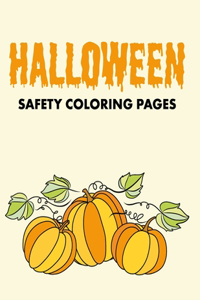 Halloween Safety Coloring Pages