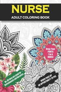 Nurse Adult Coloring Book