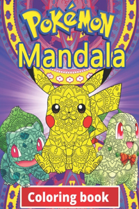 Pokemon Mandala Coloring Book