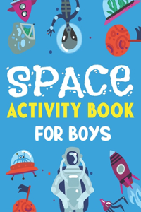 Space Activity Book for Boys
