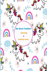 My Best Toddler Coloring and Activity Book