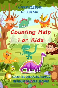 Counting Help For Kids- A Fun Puzzle Book Gift for Kids