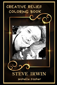 Steve Irwin Creative Relief Coloring Book