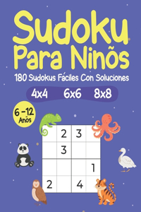 Sudoku Para Niños 6-12 Años
