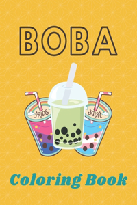 Boba Coloring Book