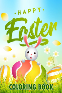 Happy Easter coloring book