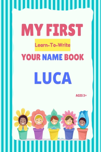 My First Learn-To-Write Your Name Book