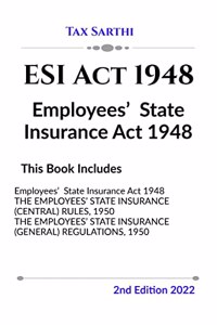 ESI Act 1948 | Employeesâ€™ State Insurance Act 1948 | 2nd Edition 2022