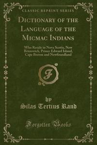 Dictionary of the Language of the Micmac Indians: Who Reside in Nova Scotia, New Brunswick, Prince Edward Island, Cape Breton and Newfoundland (Classic Reprint)