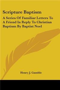 Scripture Baptism
