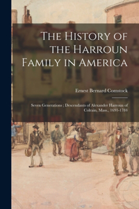 History of the Harroun Family in America