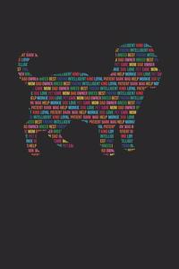 Morkie Notebook 'Word Cloud' - Gift for Morkie Lovers - Morkie Journal